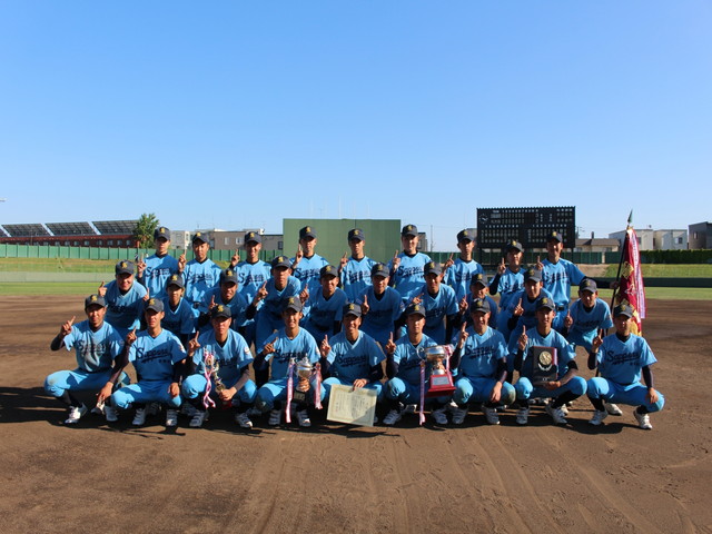 第4回全日本中学野球選手権北海道地区大会　優勝！！全国大会出場決定！